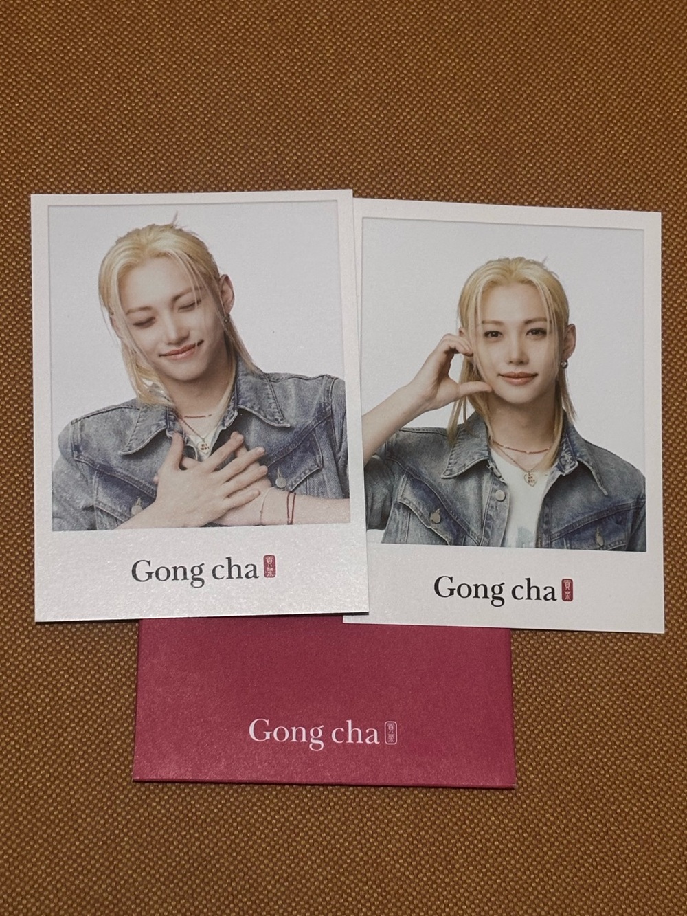 Felix 🐤of Stray Kids GongCha photocard